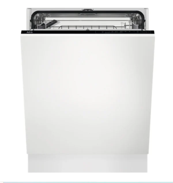 Null AEG Vollintigrierter-Geschirrspüler 60 Cm / 3000 Airdry – Perfekte Trocknungsergebnisse / Besteckkorb FSB32610Z 1