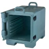Cambro ULTRA PAN CARRIER® Thermobehälter 34 Liter, Isolierbehälter Für 3x GN1/1-100mm Schalen, Schieferblau, 1 Stück Im Karton – UPC300401 5
