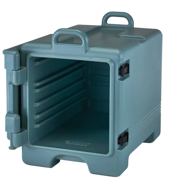 Cambro ULTRA PAN CARRIER® Thermobehälter 34 Liter, Isolierbehälter Für 3x GN1/1-100mm Schalen, Schieferblau, 1 Stück Im Karton – UPC300401 1