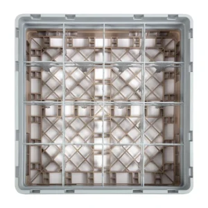 Gastronoble Cambro Gläserspülkorb Beige Mit 16 Fächern Max Glashöhe 13,3cm 21