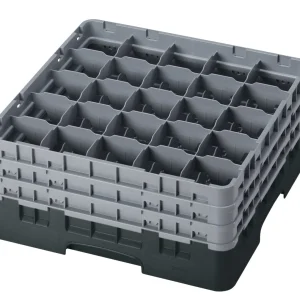 Cambro Camrack® 36-Fächer – Spülkorb Mit 3 Extender 500 X 500 X 225 Mm, 1 Stück Im Karton – 36S738110 17
