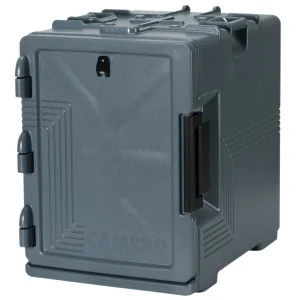 Cambro ULTRA PAN CARRIER® Thermobehälter 34 Liter, Isolierbehälter Für 3x GN1/1-100mm Schalen, Schieferblau, 1 Stück Im Karton – UPC300401 13