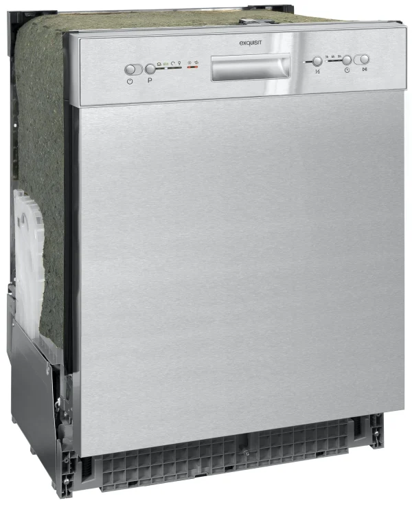 Exquisit Geschirrspüler EGSP9410-E-030D Inox | Einbaugerät, Vollintegriert | 10 Maßgedecke | Inox 6