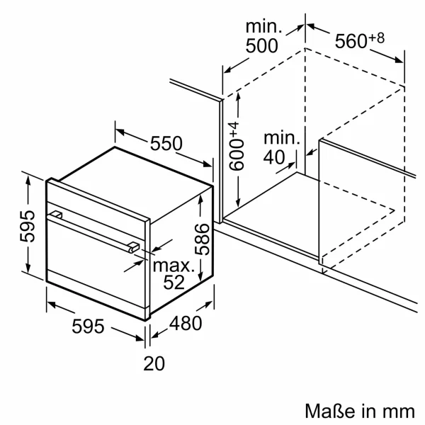 Null Siemens SC76M542EU IQ500 Einbau-Modular-Geschirrspüler 60 Cm Edelstahl 7