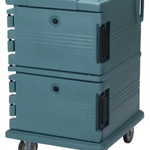 Cambro ULTRA CAMCARTS® Thermobehälter, Isolierbehäler Für 16x GN1/1-100mm Schalen, Schieferblau, 1 Stück Im Karton – UPC1600401 11