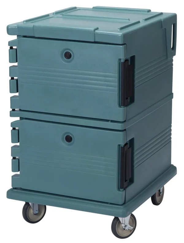 Cambro ULTRA CAMCARTS® Thermobehälter, Isolierbehäler Für 16x GN1/1-100mm Schalen, Schieferblau, 1 Stück Im Karton – UPC1600401 3