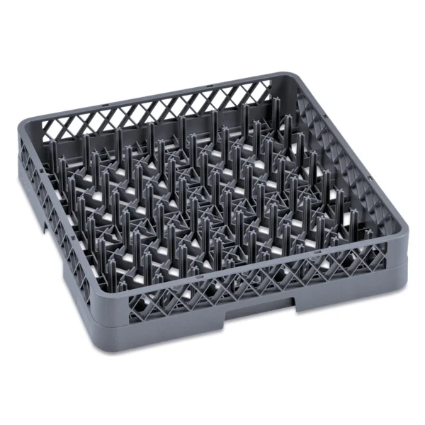Was-germany WAS Germany – Tellerkorb Dish Rack 98, Mit 64 Fingern, 50 X 50 X 10 Cm, Polypropylen (9860064) 1