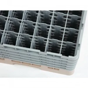 Cambro Gläserspülkorb Beige Mit 49 Fächern Max Glashöhe 25,7cm. Dieser Gläserspülkorb Bietet 19