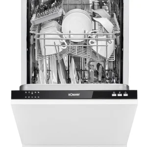 Null Bomann Gspe 7413 TI Geschirrspüler 45cm Teilintegriert Spülmaschine 15