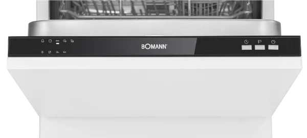 Null Bomann Gspe 7415 VI Geschirrspüler 45cm Vollintegriert 9 Gedecke 8
