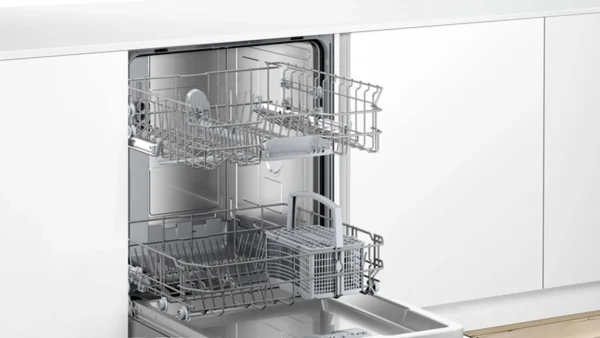 Null Bosch Serie 2, Teilintegrierter Geschirrspüler, 60 Cm, Edelstahl SMI2ITS40E 7