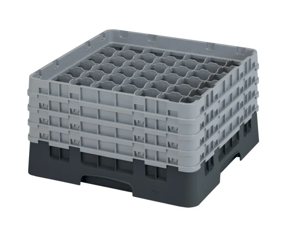 Cambro Camrack® 49-Fächer – Spülkorb Mit 4 Extender 500 X 500 X 267 Mm, 1 Stück Im Karton – 49S800110 1