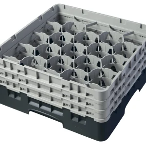 Cambro Camrack® 36-Fächer – Spülkorb Mit 3 Extender 500 X 500 X 225 Mm, 1 Stück Im Karton – 36S638110 15