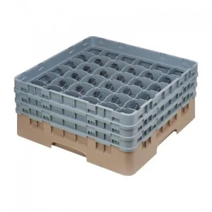 Cambro Gläserspülkorb Beige Mit 16 Fächern Max Glashöhe 17,4cm. Dieser Gläserspülkorb Bietet 13