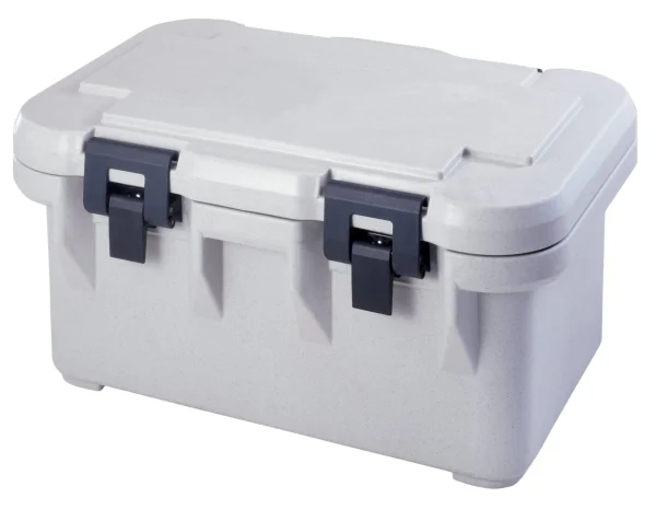 Cambro Ultra Camtainers® Thermobehälter 23,2 Liter Grau-gesprenkelt, GN-tiefe 1x 200 Mm , 1 Stück Im Karton – UPCS180480 1