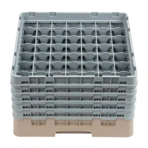 Cambro Gläserspülkorb Beige Mit 49 Fächern Max Glashöhe 21,5cm. Dieser Gläserspülkorb Bietet 17