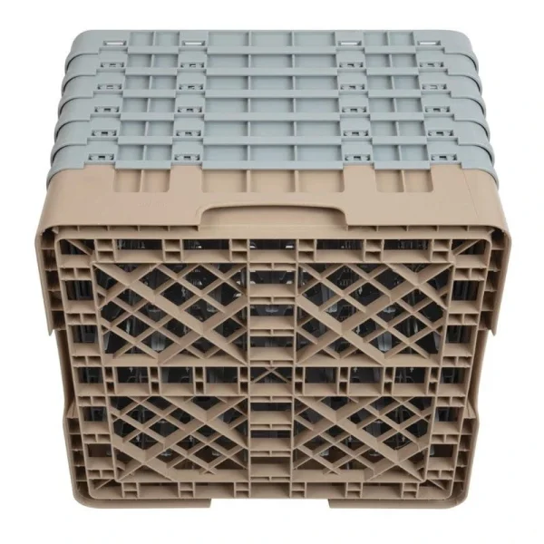 Gastronoble Cambro Gläserspülkorb Beige Mit 49 Fächern Max Glashöhe 29,8cm 7