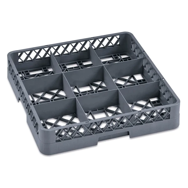 Was-germany WAS Germany – Tassenkorb Dish Rack 98, Mit 16 Einteilungen, 50 X 50 X 10 Cm, Polypropylen (9860016) 6