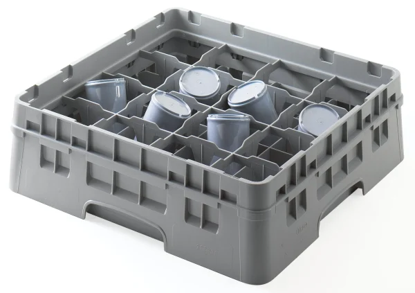 Cambro Camrack® Tassenkorb Mit 20 Fächern Für Tassen/Becher 500 X 500 X 143 Mm, 1 Stück Im Karton – 20C414151 3