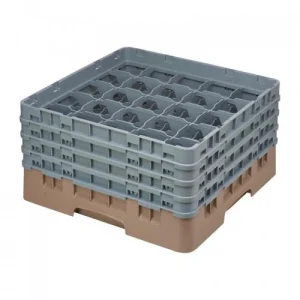 Cambro Gläserspülkorb Beige Mit 49 Fächern Max Glashöhe 21,5cm. Dieser Gläserspülkorb Bietet 15