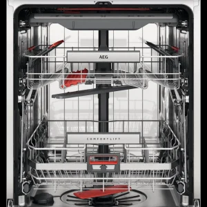 Null AEG Vollintegrierter-Geschirrspüler / 60 Cm Breit, 82 Cm Hoch / ComfortLift – Hebefunktion / MaxiFlex Besteckschublade / QuickSelect Display FSK93847P 19