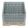 Cambro Gläserspülkorb Beige Mit 36 Fächern Max Glashöhe 25,7cm. Dieser Gläserspülkorb Bietet 23