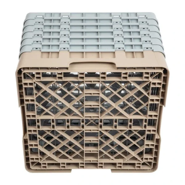Gastronoble Cambro Gläserspülkorb Beige Mit 25 Fächern Max Glashöhe 29,8cm 7