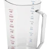 Cambro Camwear® Polycarbonat Messbecher 4 Liter, Mit Messskala, Durchsichtig, 1 Stück Im Karton – 400MCCW135 23