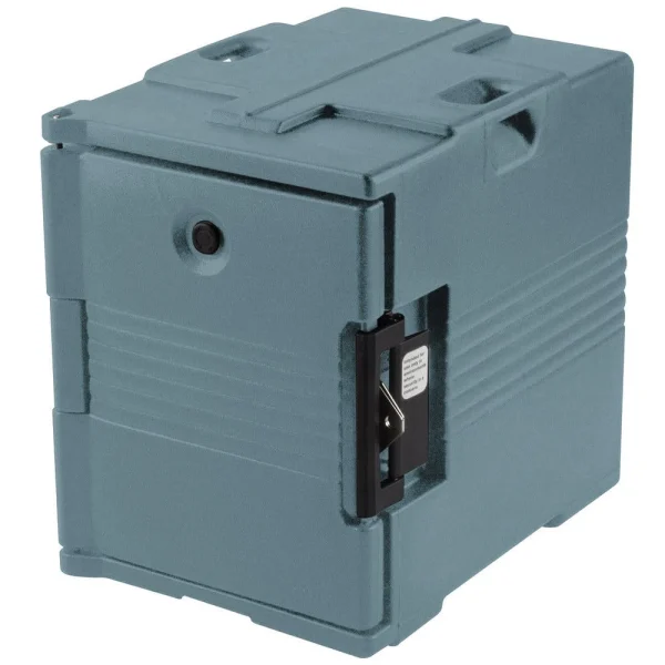Cambro ULTRA PAN CARRIER® Thermobehälter 34 Liter, Isolierbehälter Für 3x GN1/1-100mm Schalen, Schieferblau, 1 Stück Im Karton – UPC300401 3