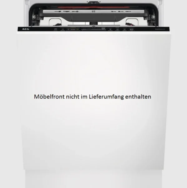 Null AEG Vollintegrierter-Geschirrspüler / 60 Cm Breit, 82 Cm Hoch / ComfortLift – Hebefunktion / MaxiFlex Besteckschublade / QuickSelect Display FSK93847P 1