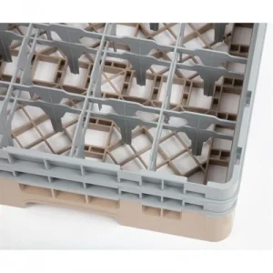 Cambro Gläserspülkorb Beige Mit 16 Fächern Max Glashöhe 13,3cm. Dieser Gläserspülkorb Bietet 19