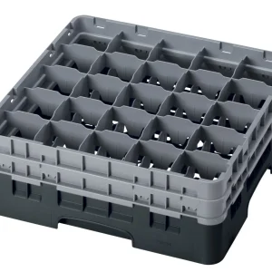 Cambro Camrack® 49-Fächer – Spülkorb Mit 2 Extender 500 X 500 X 184 Mm, 1 Stück Im Karton – 49S434110 13