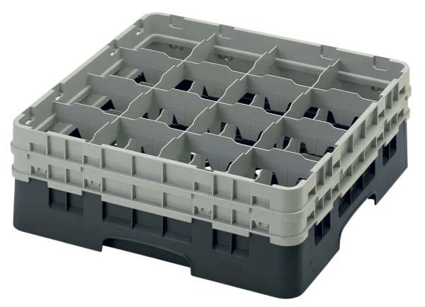 Cambro Camrack® 49-Fächer – Spülkorb Mit 2 Extender 500 X 500 X 184 Mm, 1 Stück Im Karton – 49S434110 5